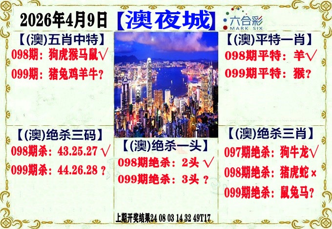 099期澳门夜城[图]